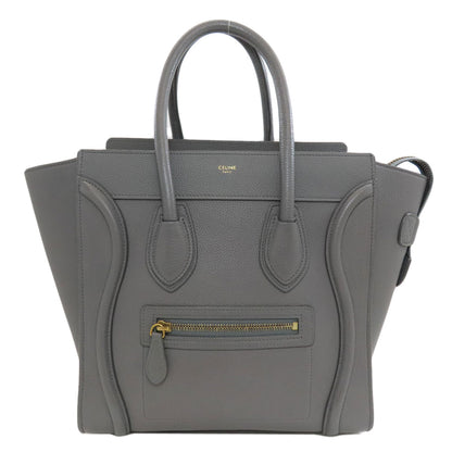 CELINE Luggage micro Handbag Calf Ladies [Used]