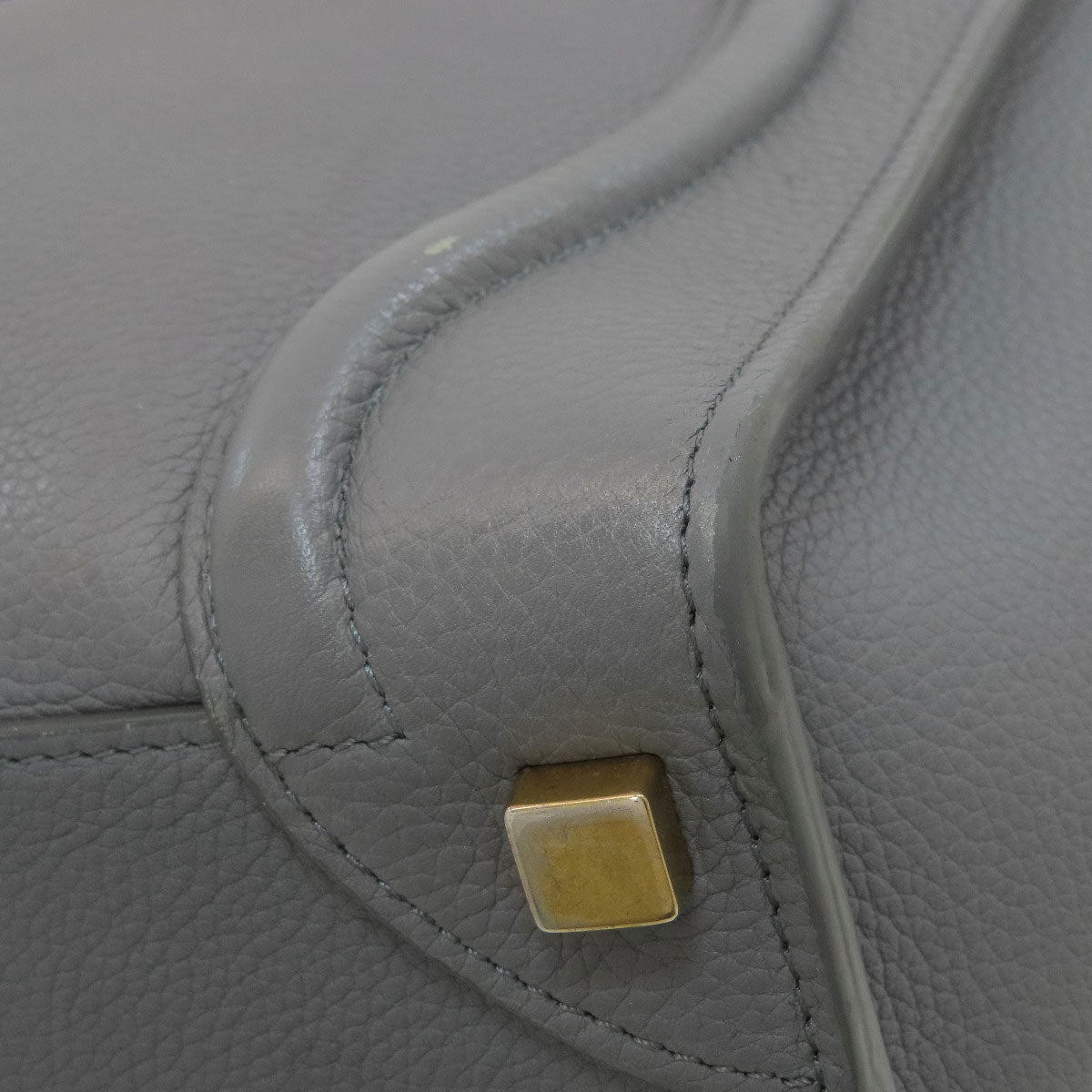 CELINE Luggage micro Handbag Calf Ladies [Used]