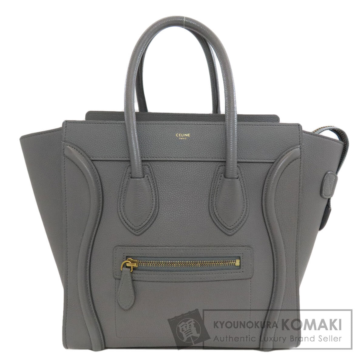 CELINE Luggage micro Handbag Calf Ladies [Used]