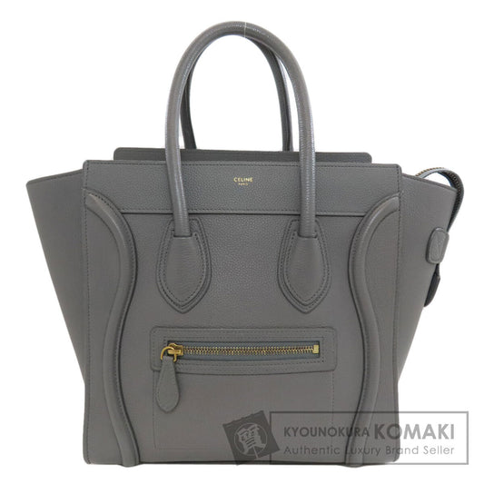 CELINE Luggage micro Handbag Calf Ladies [Used]