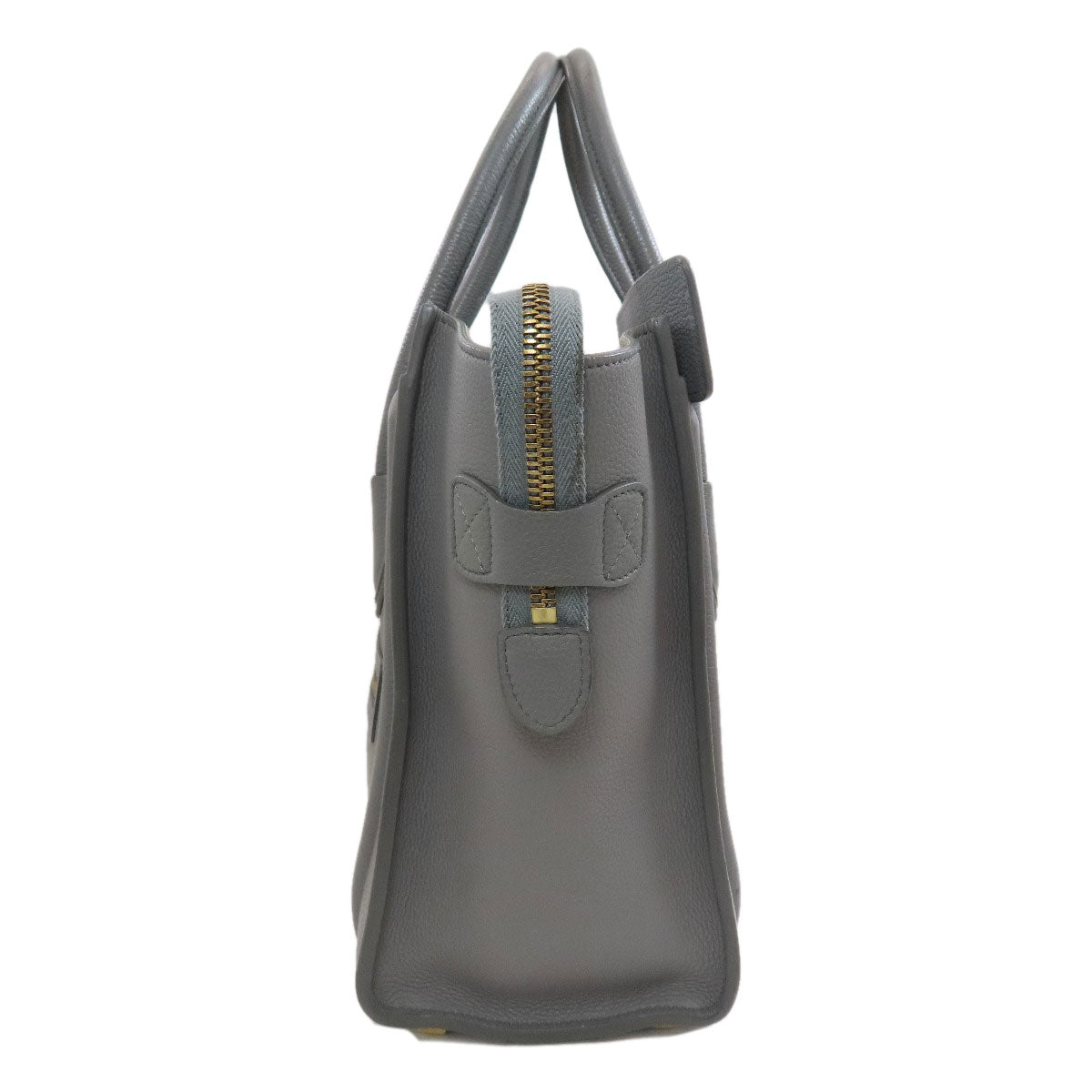 CELINE Luggage micro Handbag Calf Ladies [Used]