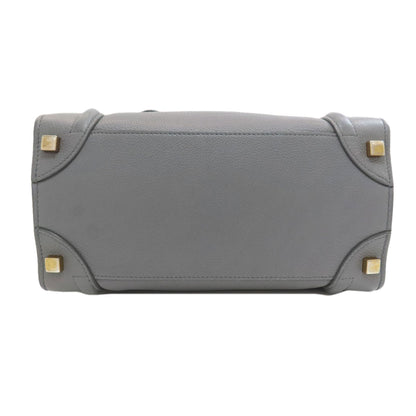 CELINE Luggage micro Handbag Calf Ladies [Used]