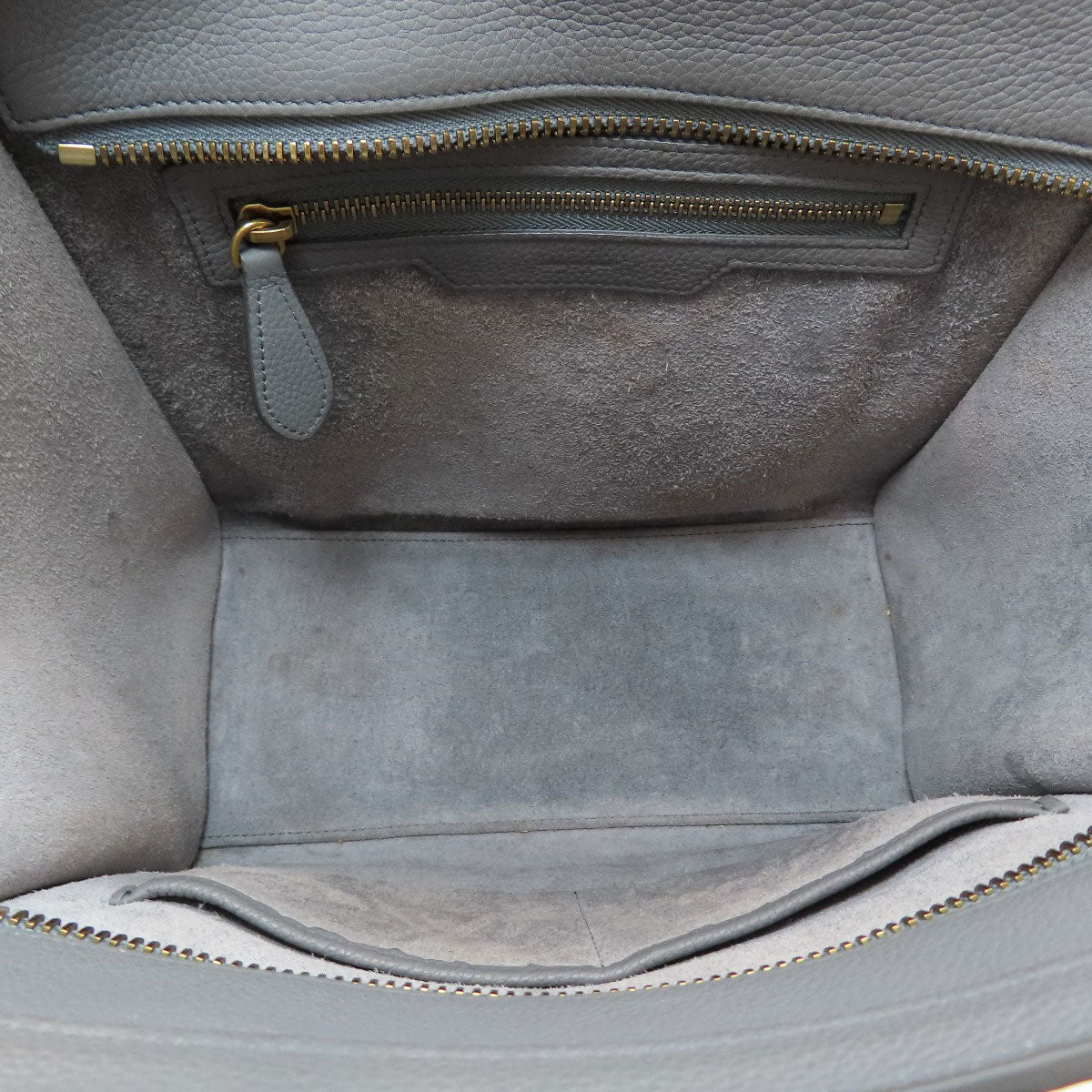 CELINE Luggage micro Handbag Calf Ladies [Used]