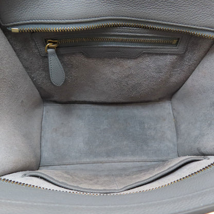 CELINE Luggage micro Handbag Calf Ladies [Used]