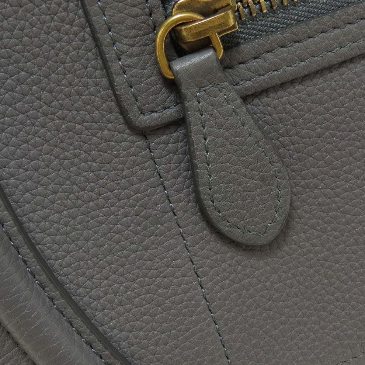CELINE Luggage micro Handbag Calf Ladies [Used]