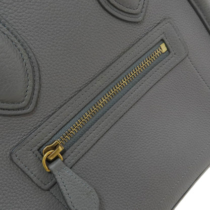 CELINE Luggage micro Handbag Calf Ladies [Used]