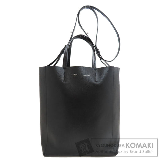 CELINE Vertical Cabas 2WAY Handbag Calf Ladies [Used]