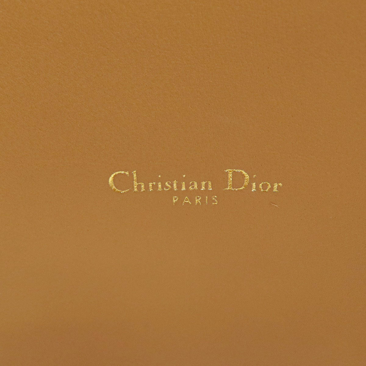 CHRISTIAN DIOR Maxi Double Gold Buckle belt Leather Ladies [Used]