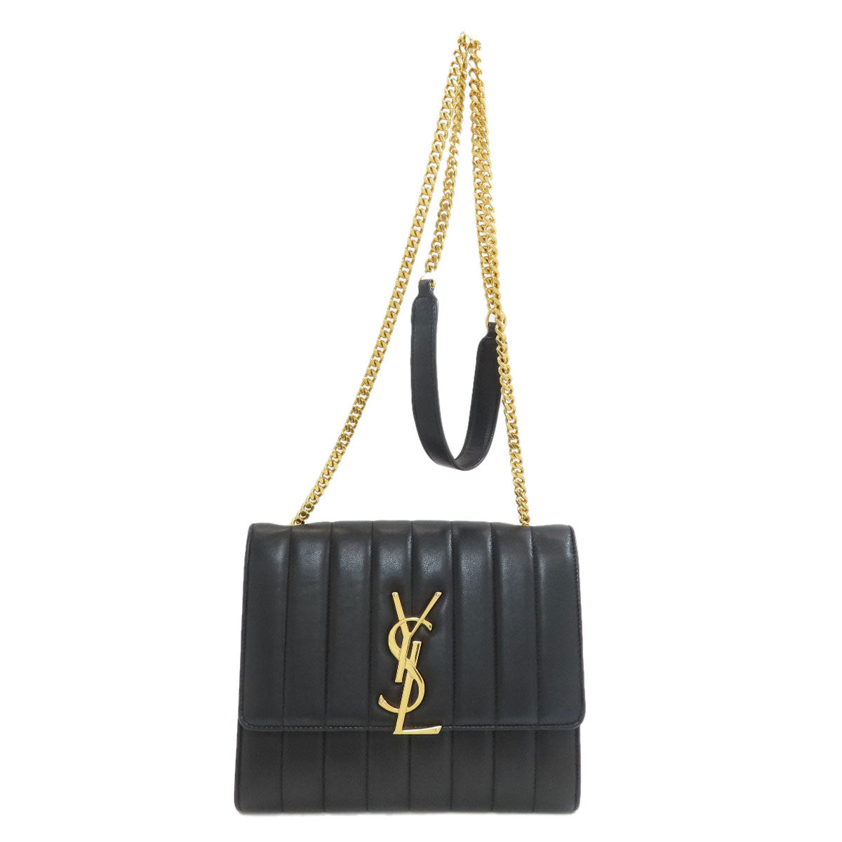 SAINT LAURENT ChainShoulder Shoulder Bag Calf Ladies [Used]