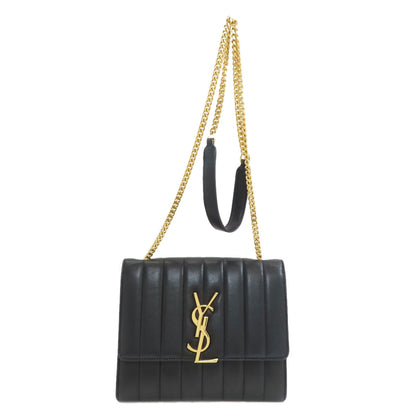 SAINT LAURENT ChainShoulder Shoulder Bag Calf Ladies [Used]