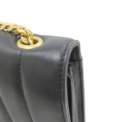 SAINT LAURENT ChainShoulder Shoulder Bag Calf Ladies [Used]