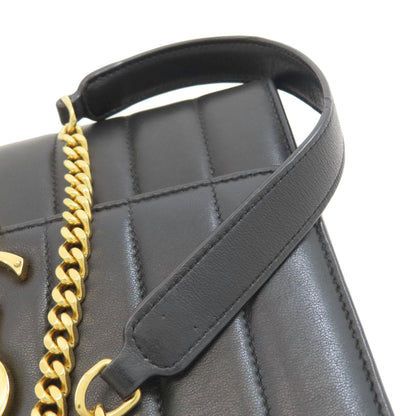 SAINT LAURENT ChainShoulder Shoulder Bag Calf Ladies [Used]