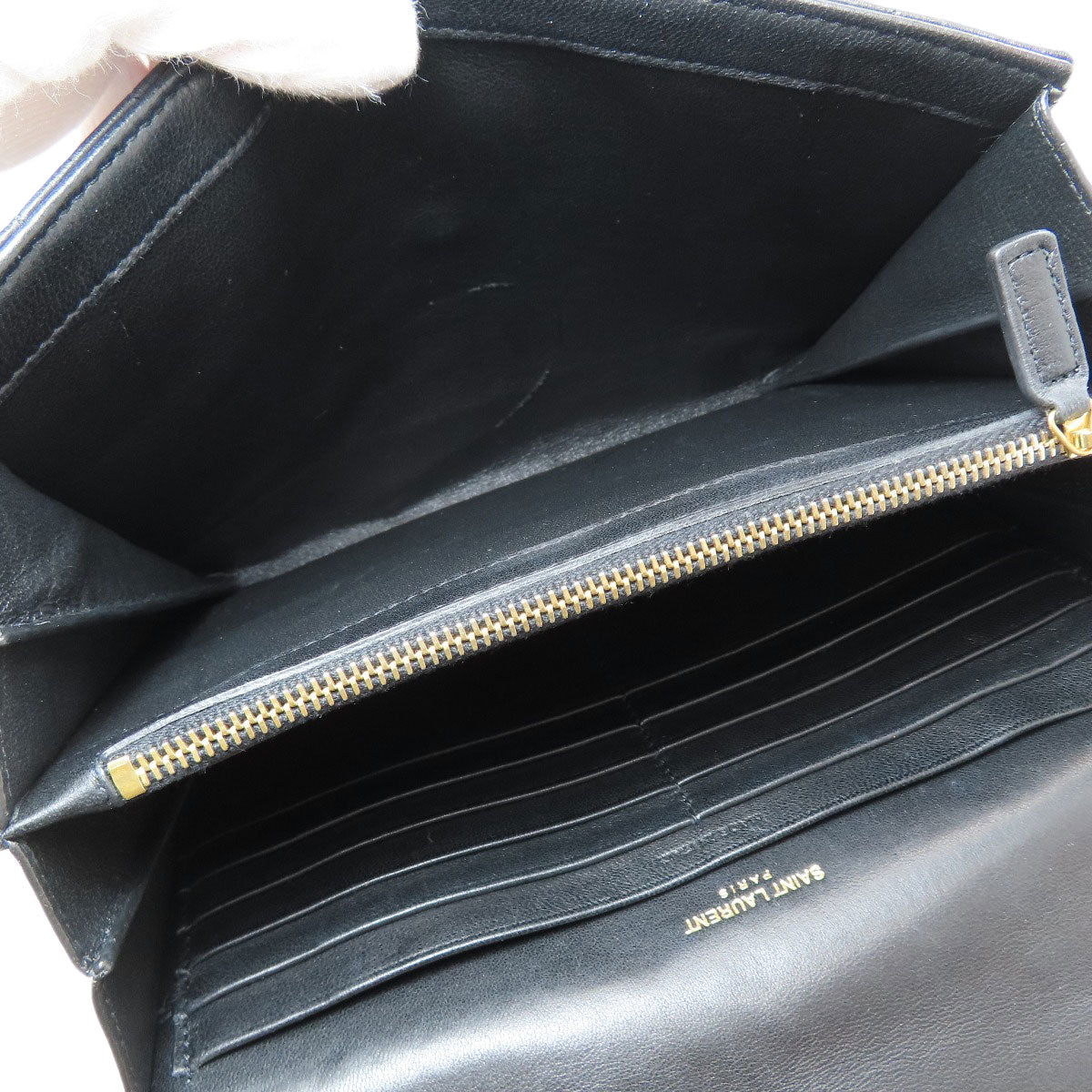 SAINT LAURENT ChainShoulder Shoulder Bag Calf Ladies [Used]
