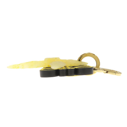 LOEWE Paula's Ibiza starfish anagram key ring Leather Ladies [Used]