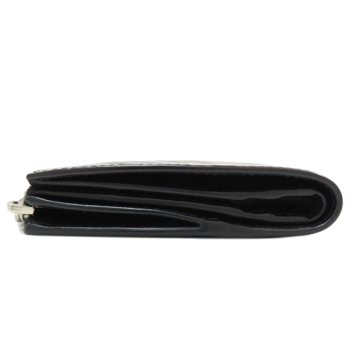 PRADA Embossing Bifold Wallet with Coin Pocket Leather Ladies [Used]