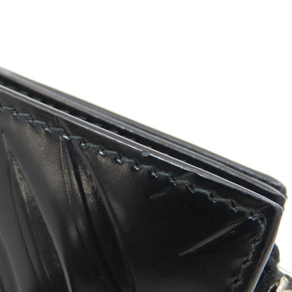 PRADA Embossing Bifold Wallet with Coin Pocket Leather Ladies [Used]
