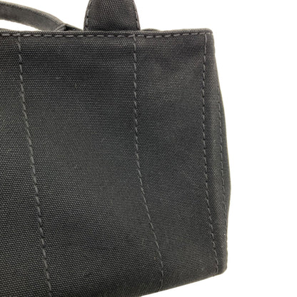 PRADA Canapa mini 2 WAY Handbag Canvas Ladies [Used]