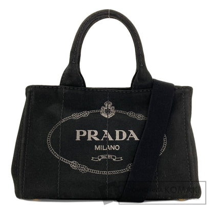 PRADA Canapa mini 2 WAY Handbag Canvas Ladies [Used]