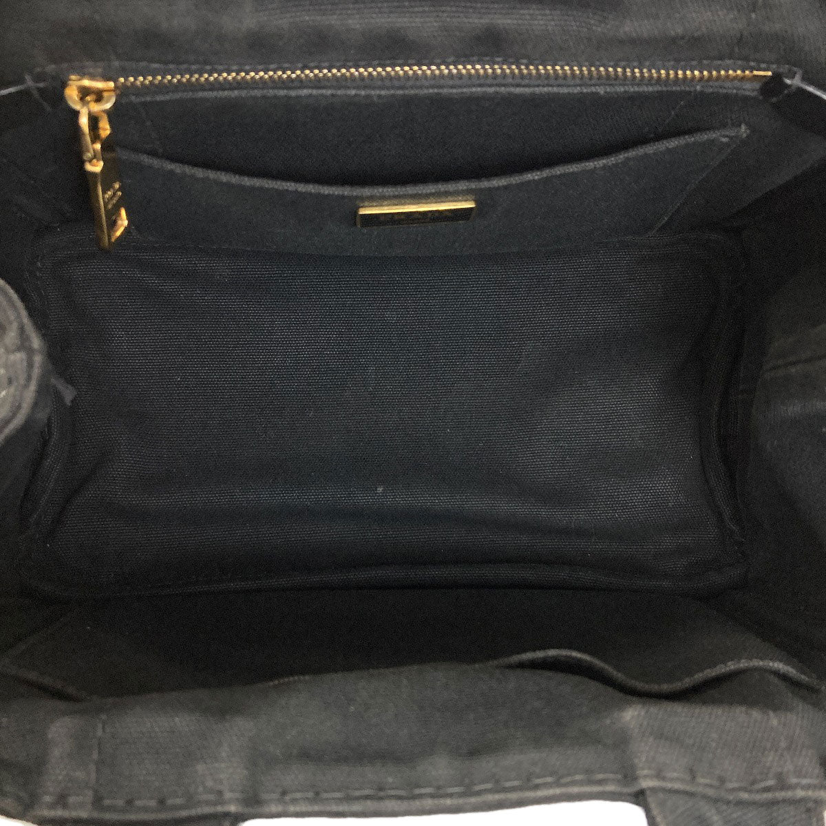 PRADA Canapa mini 2 WAY Handbag Canvas Ladies [Used]