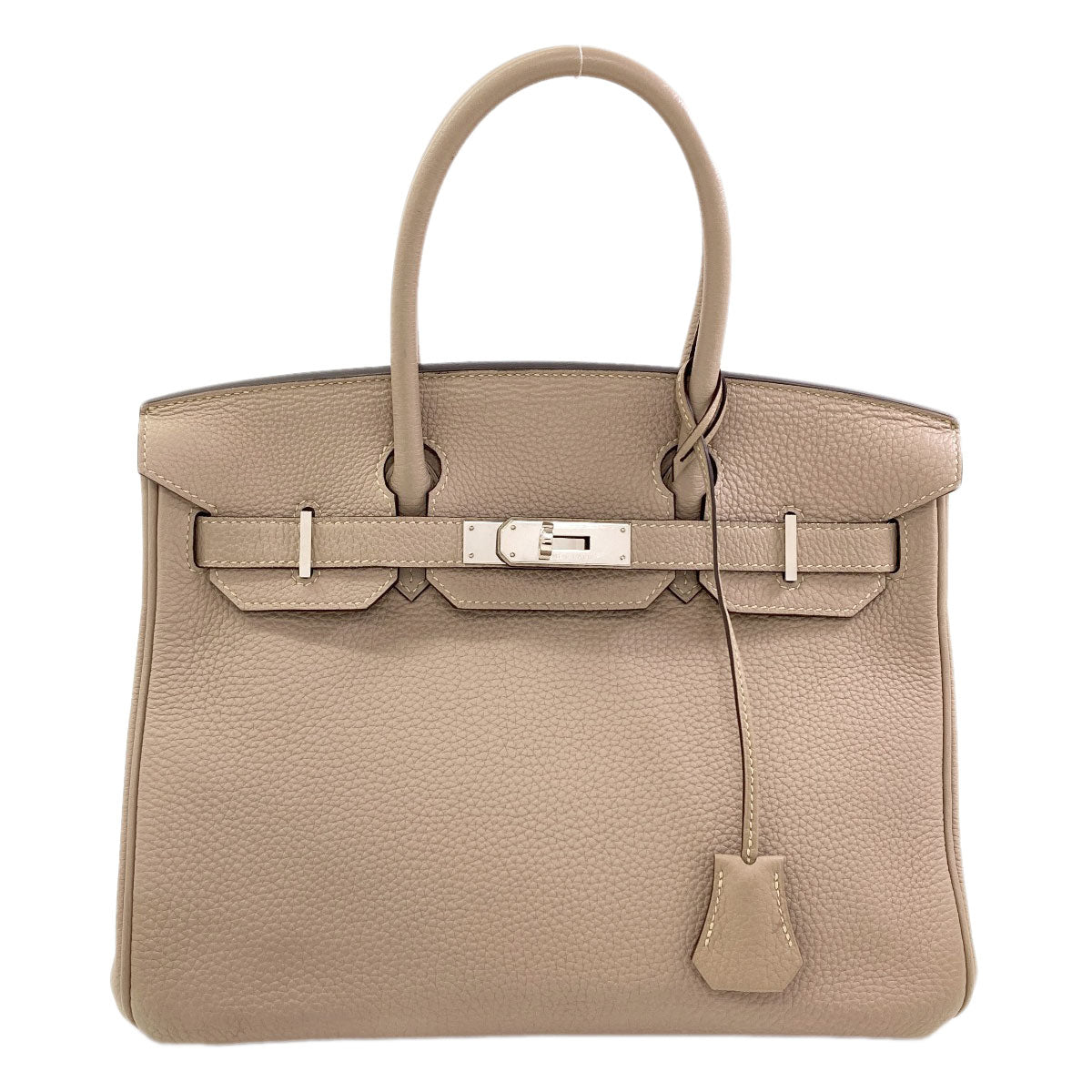 HERMES Birkin 30 SilverHardware Handbag Togo Ladies [Used]