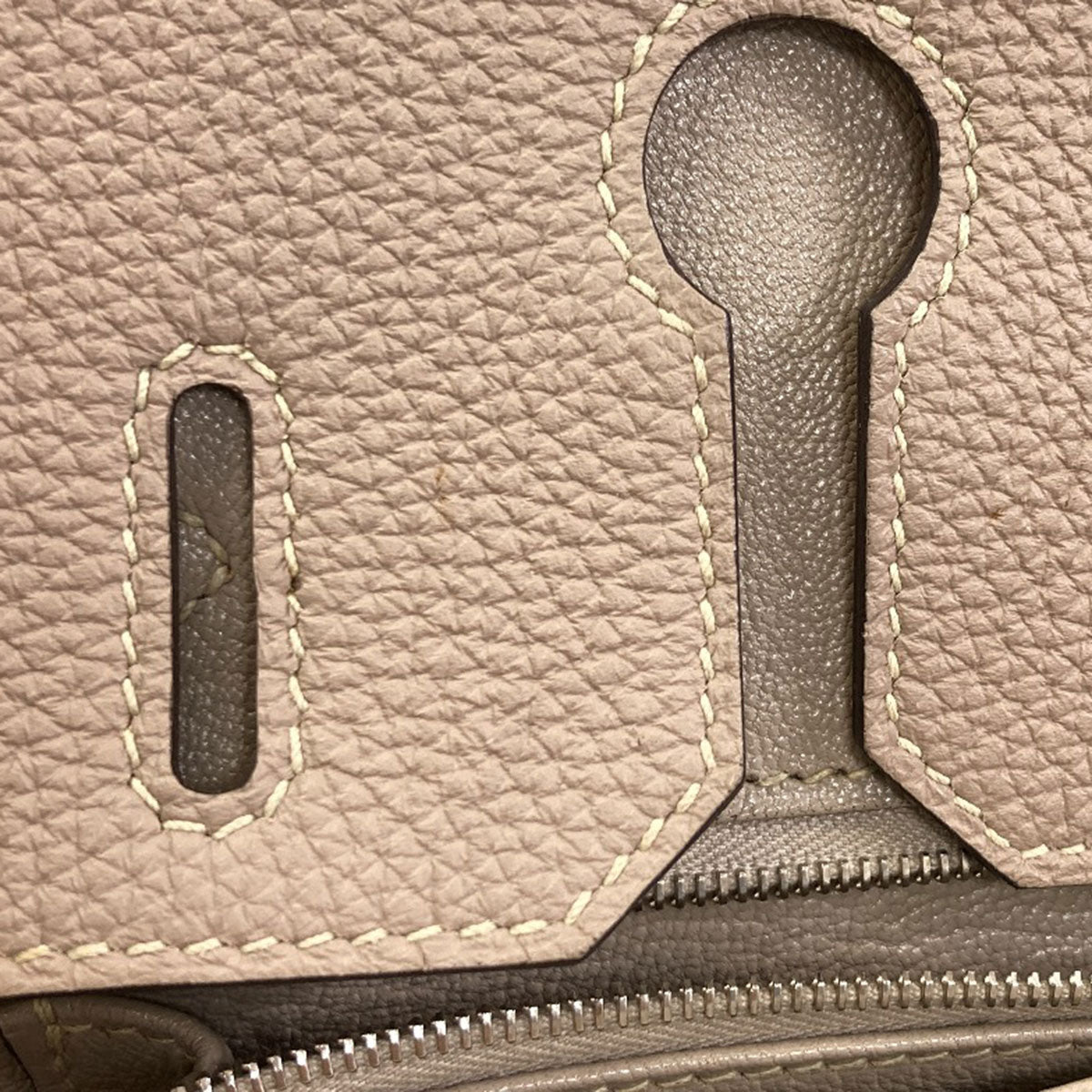 HERMES Birkin 30 SilverHardware Handbag Togo Ladies [Used]
