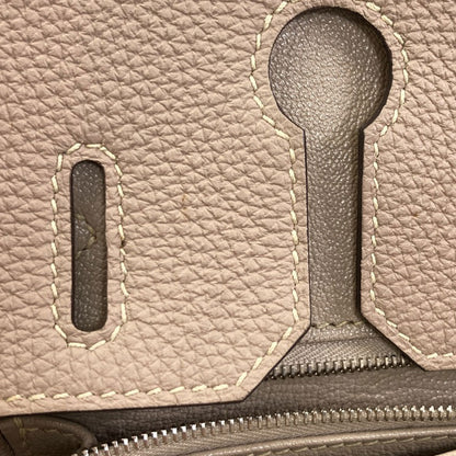 HERMES Birkin 30 SilverHardware Handbag Togo Ladies [Used]