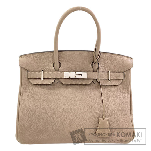 HERMES Birkin 30 SilverHardware Handbag Togo Ladies [Used]