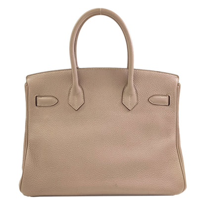 HERMES Birkin 30 SilverHardware Handbag Togo Ladies [Used]
