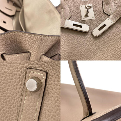 HERMES Birkin 30 SilverHardware Handbag Togo Ladies [Used]