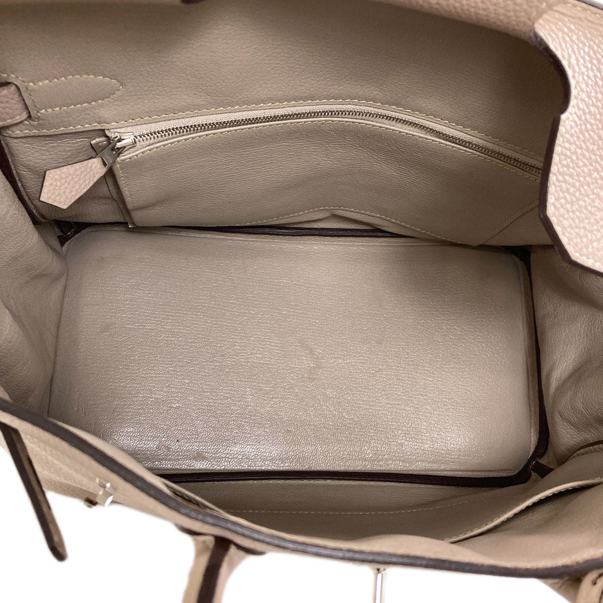 HERMES Birkin 30 SilverHardware Handbag Togo Ladies [Used]