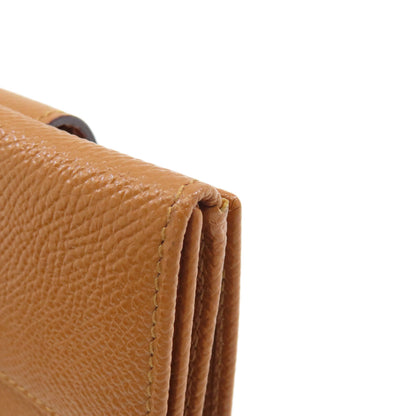 BVLGARI BVLGARI BVLGARI Bifold Wallet with Coin Pocket Leather Ladies [Used]