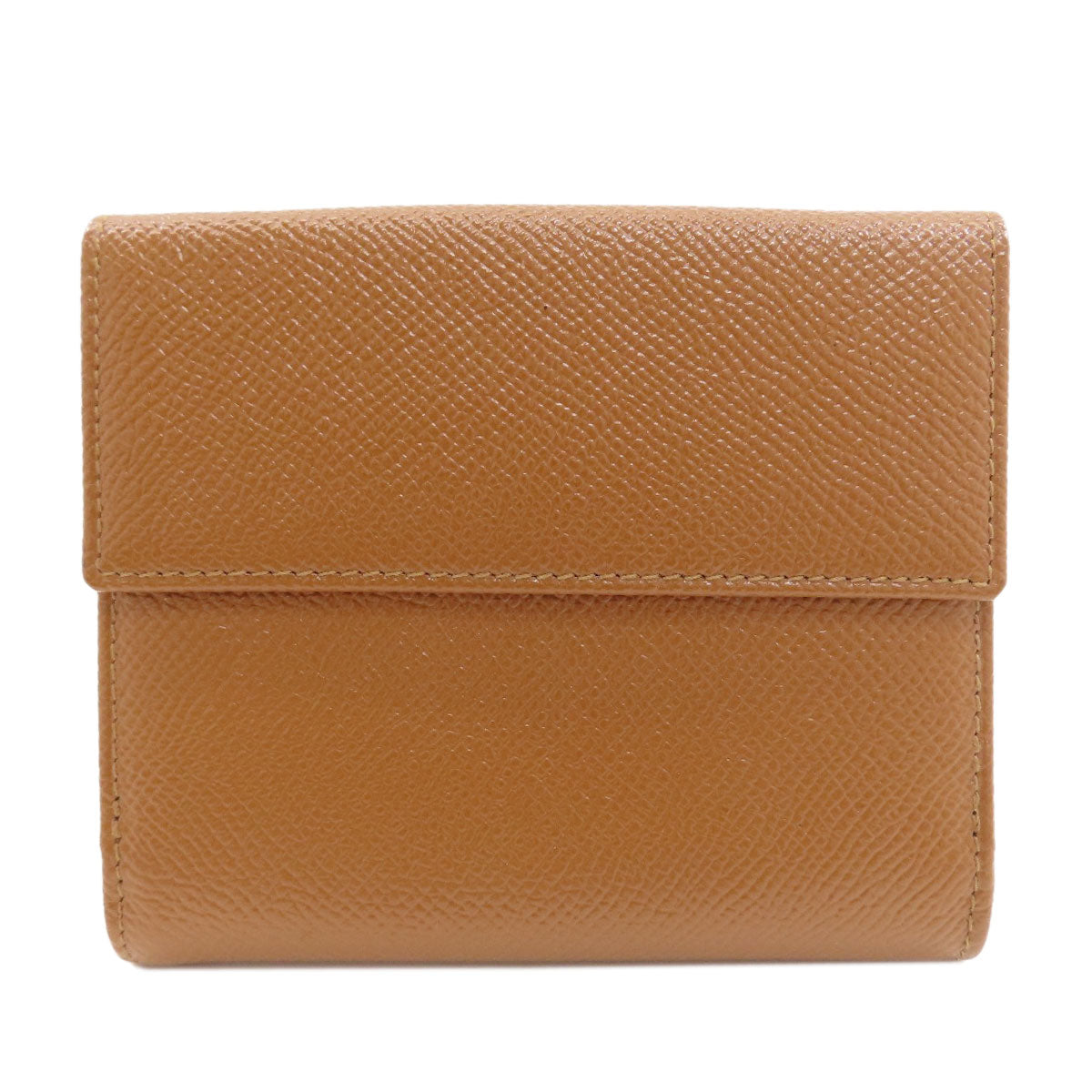BVLGARI BVLGARI BVLGARI Bifold Wallet with Coin Pocket Leather Ladies [Used]