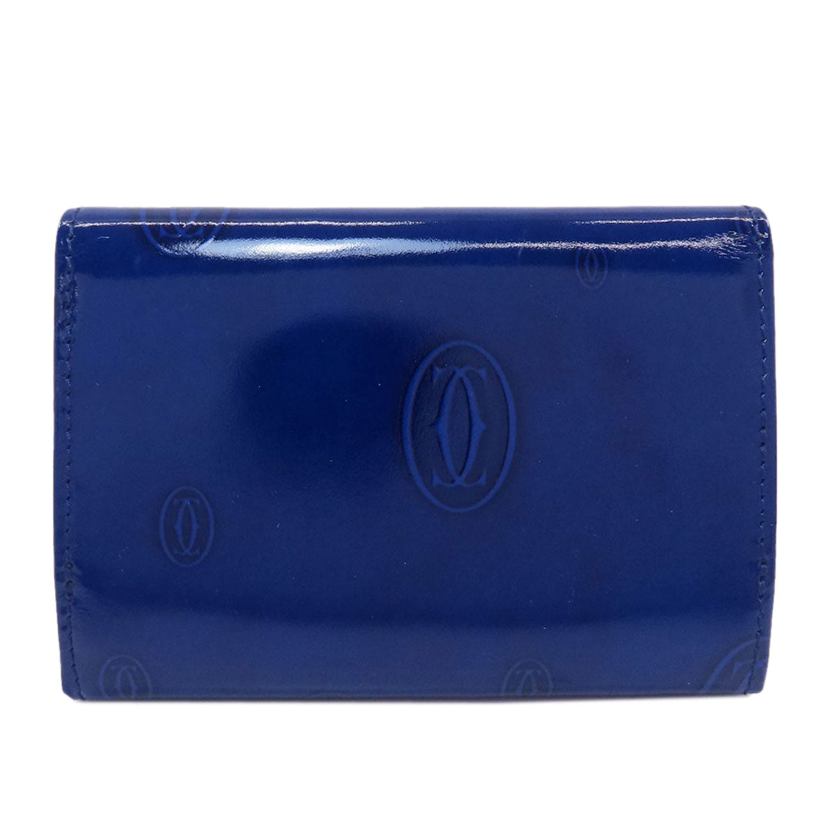 CARTIER happy Birthday Card Case Enamel Ladies [Used]