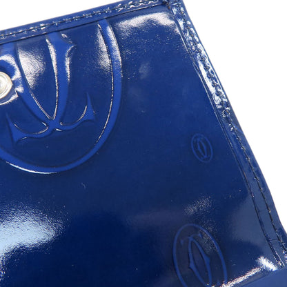 CARTIER happy Birthday Card Case Enamel Ladies [Used]