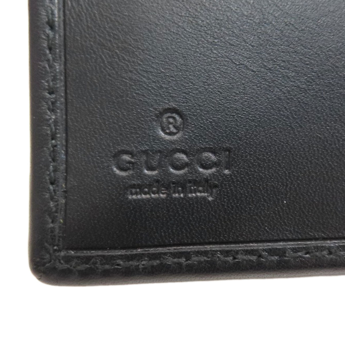 GUCCI 035・02770・2178・5 Sherry line Bifold Wallet with Coin Pocket Canvas LeatherLadies [Used]