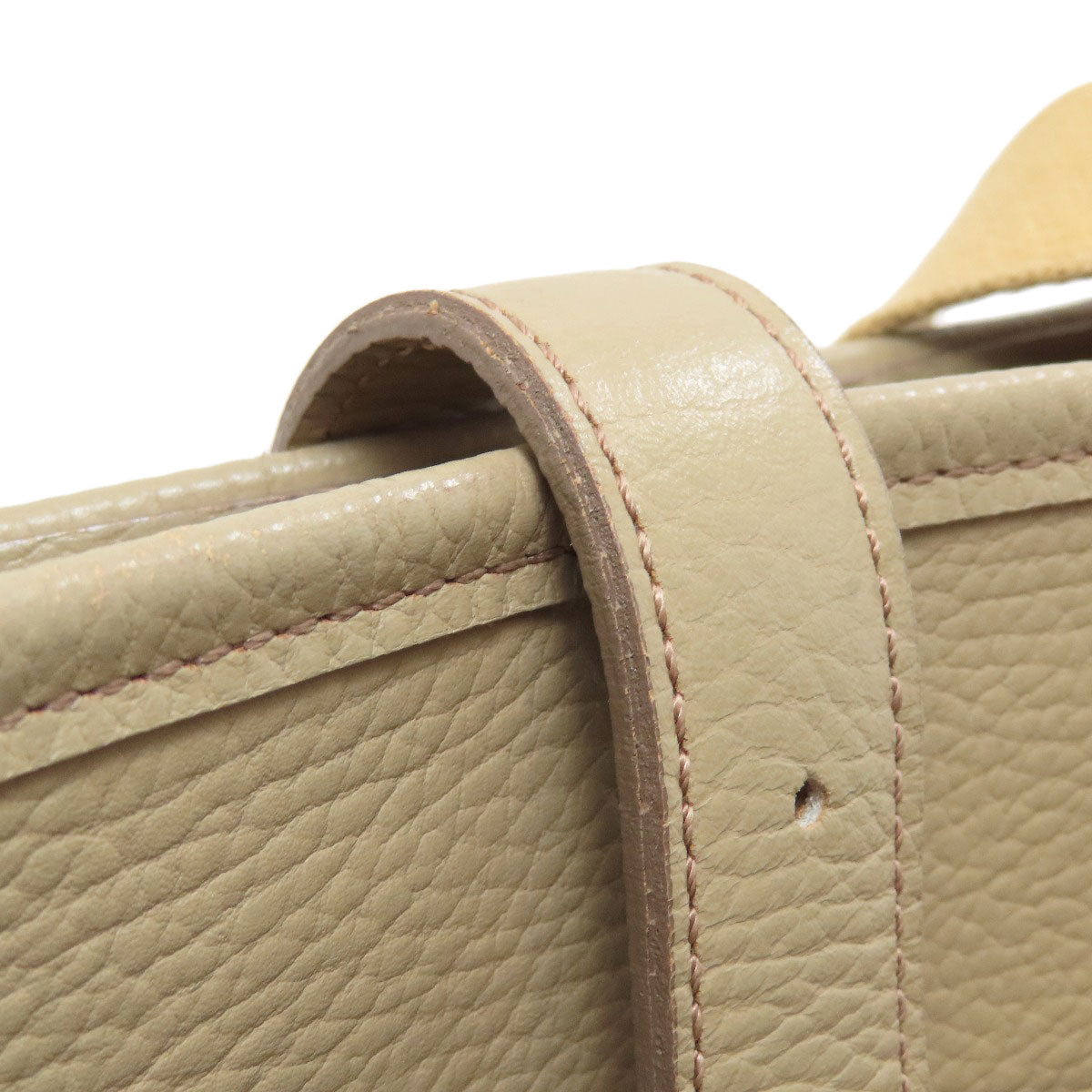 BURBERRY logo Shoulder Bag Leather Ladies [Used]