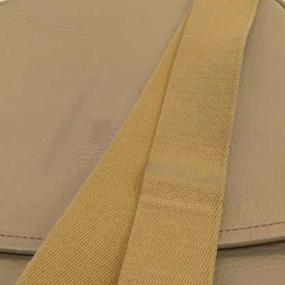 BURBERRY logo Shoulder Bag Leather Ladies [Used]