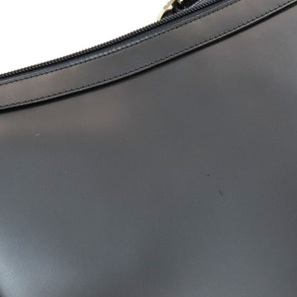BURBERRY Burberry Check One Belt Shoulder Bag Leather Ladies [Used]