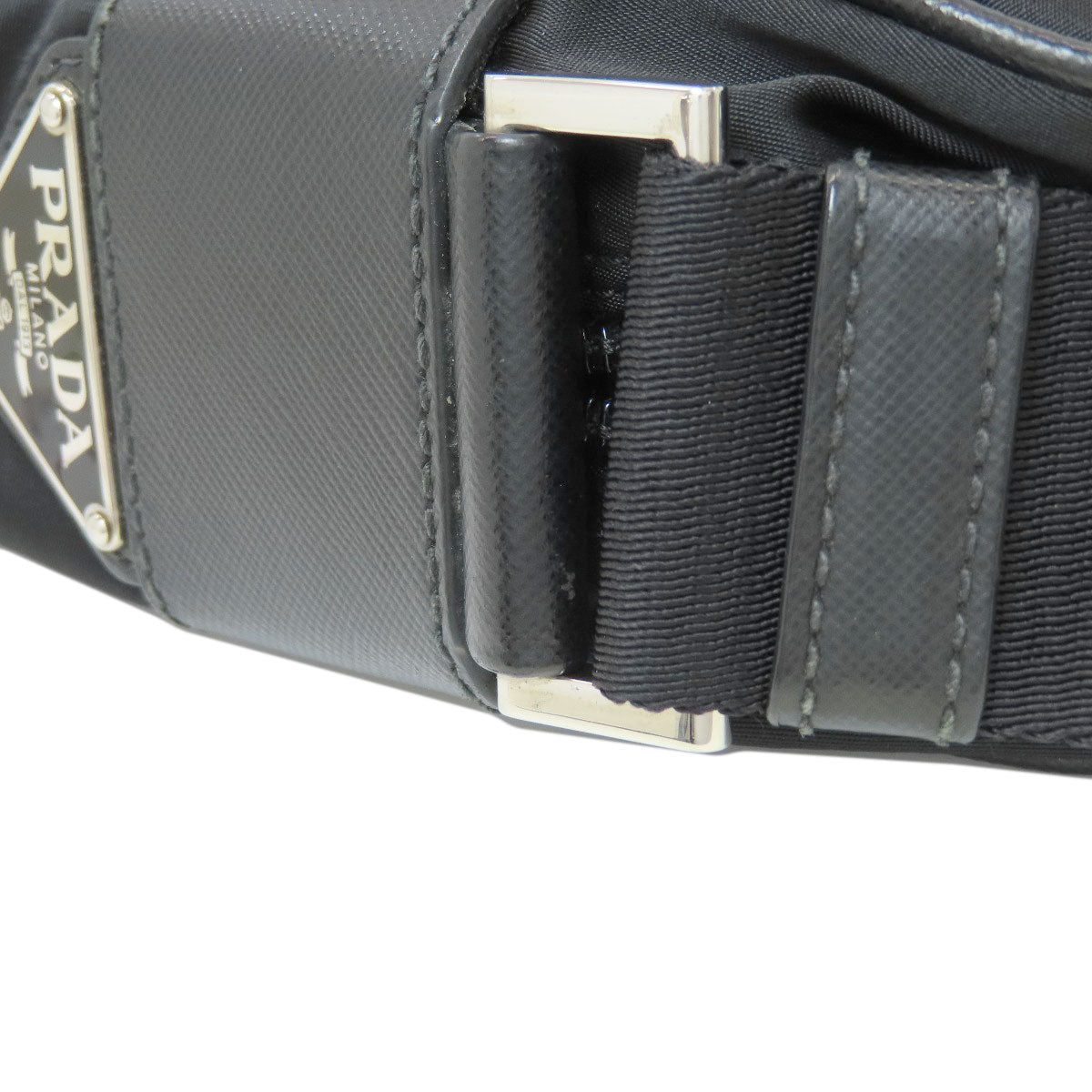 PRADA Logo Hardware Shoulder Bag Nylon Ladies [Used]