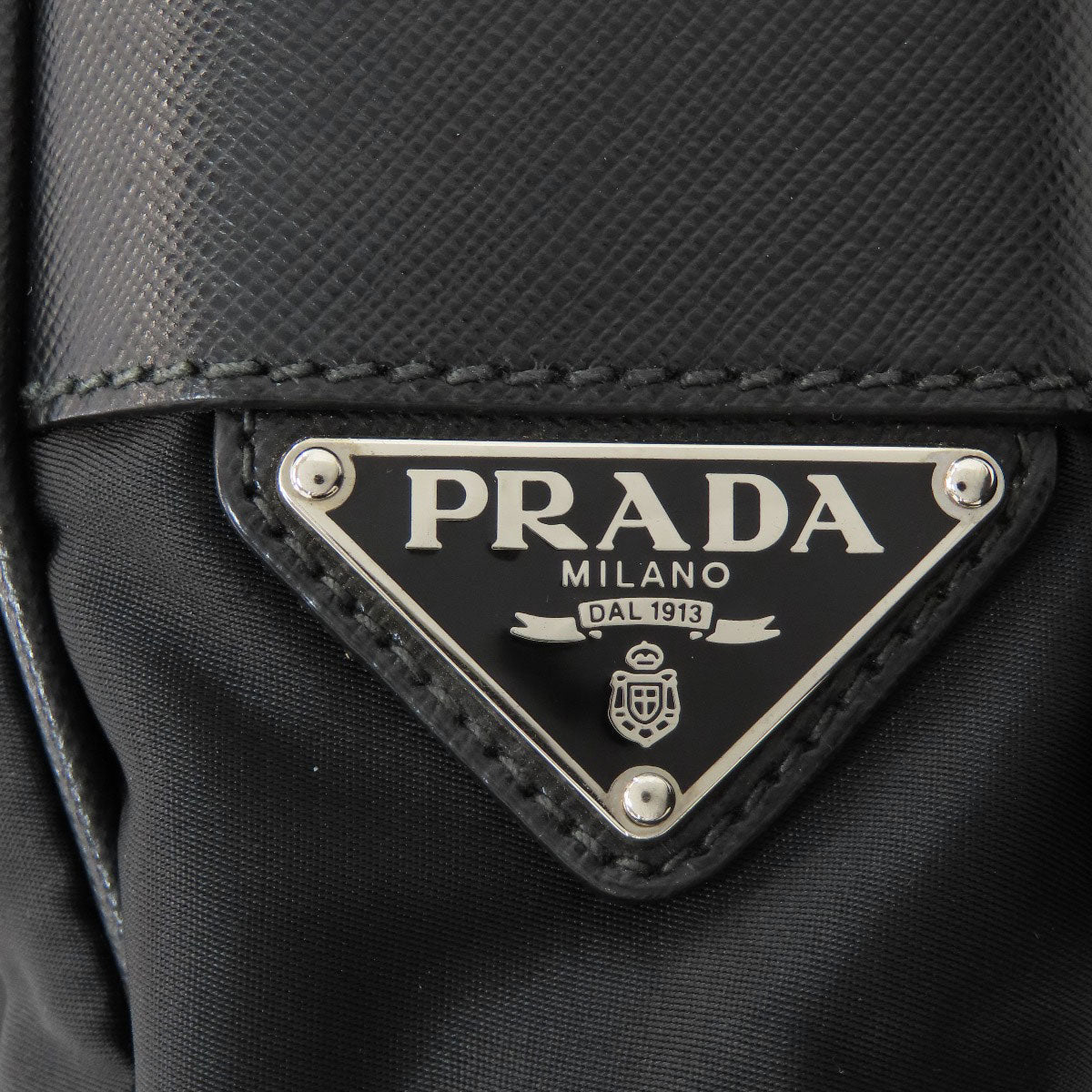 PRADA Logo Hardware Shoulder Bag Nylon Ladies [Used]