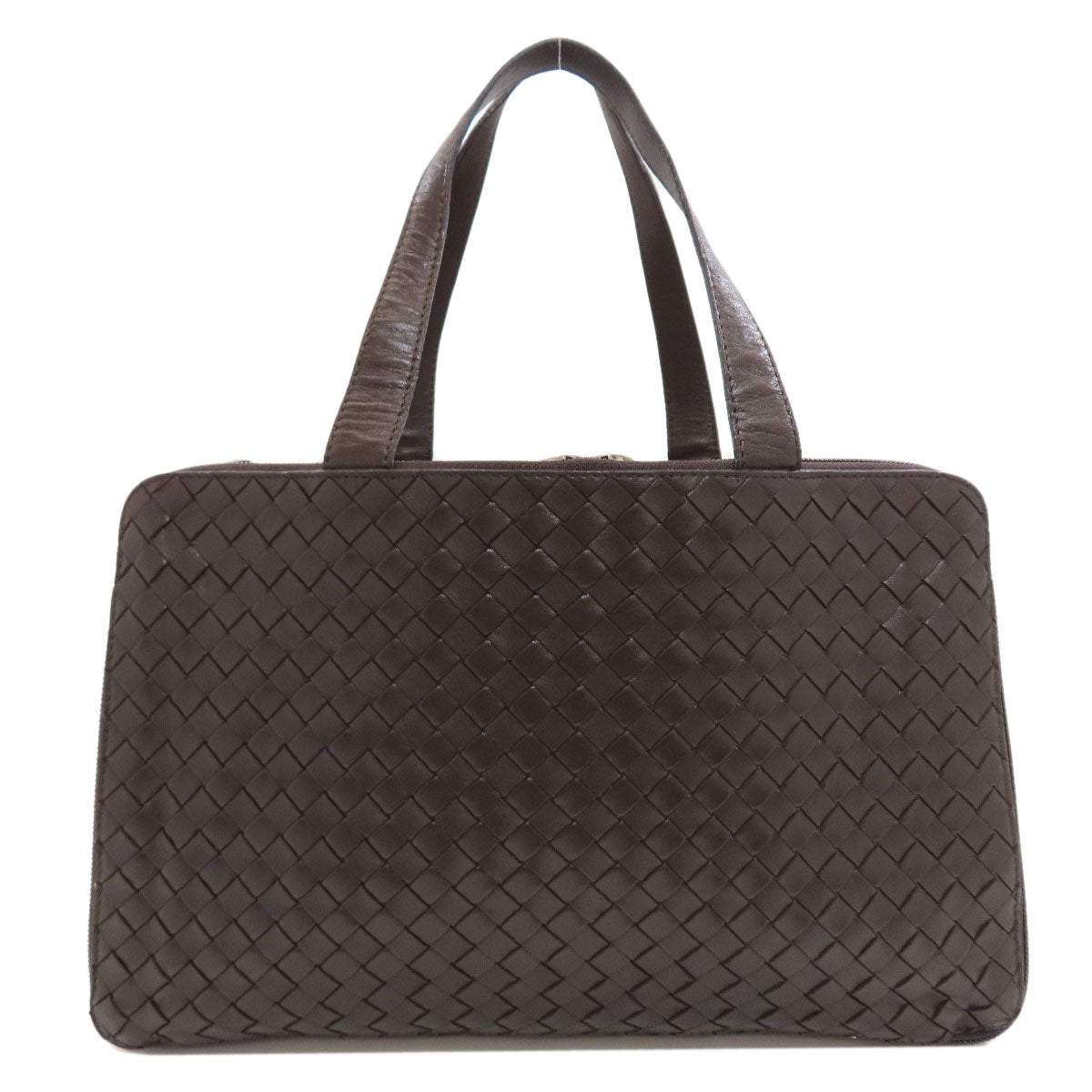 BOTTEGA VENETA Intrecciato Handbag Leather Ladies [Used]