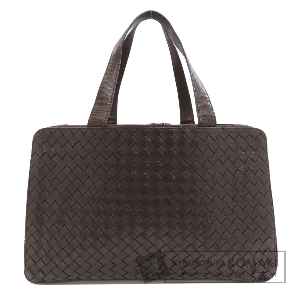 BOTTEGA VENETA Intrecciato Handbag Leather Ladies [Used]