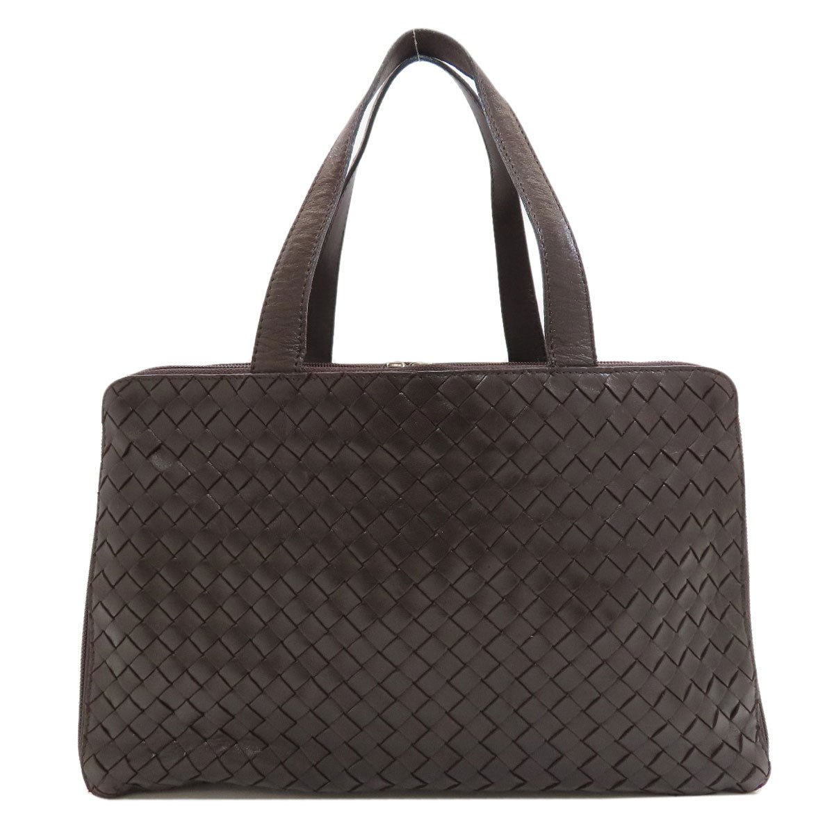 BOTTEGA VENETA Intrecciato Handbag Leather Ladies [Used]