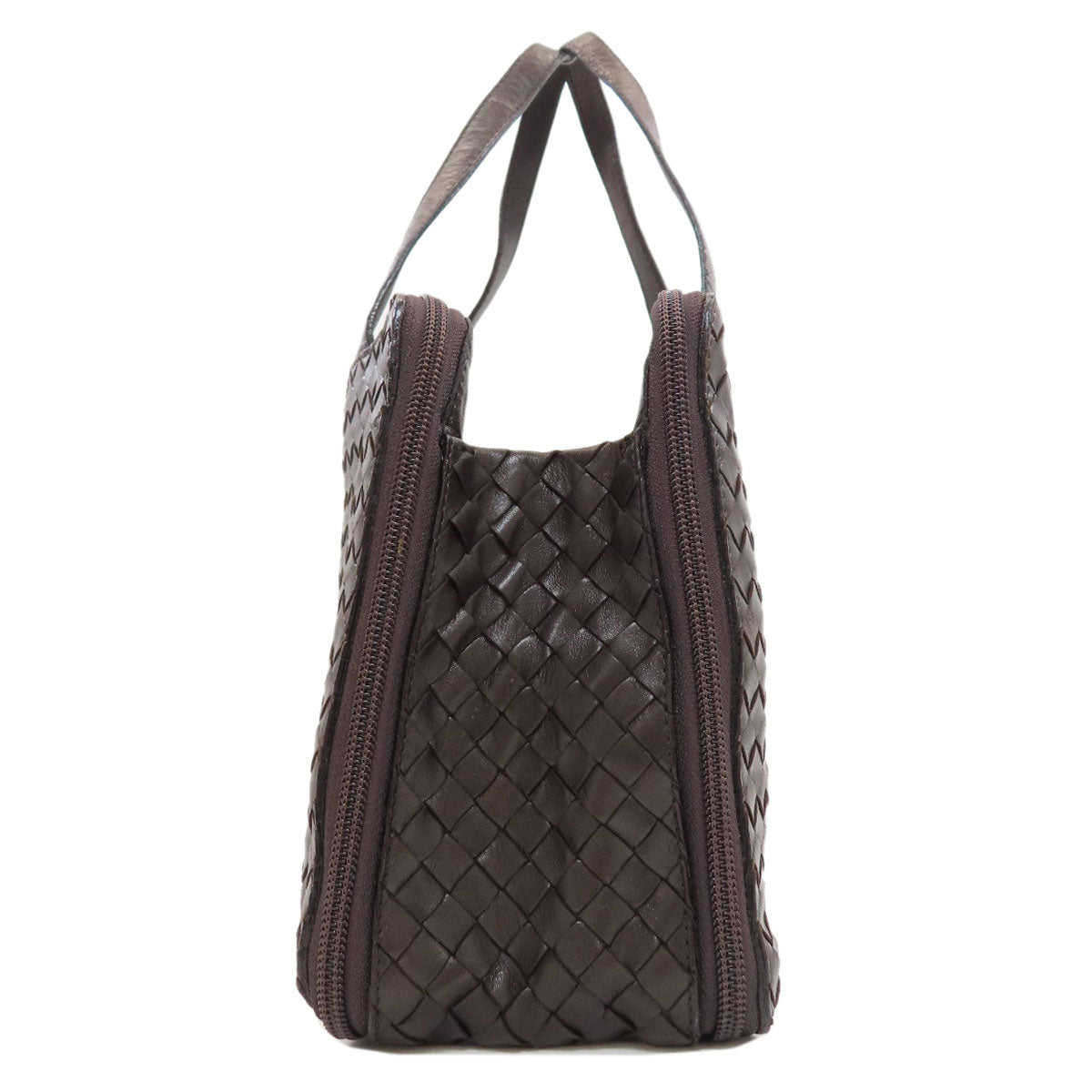 BOTTEGA VENETA Intrecciato Handbag Leather Ladies [Used]