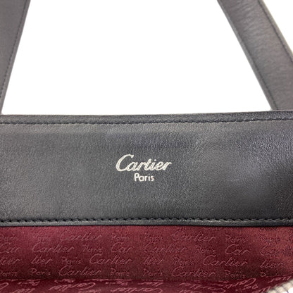 CARTIER Cabochon Tote Bag Leather Ladies [Used]
