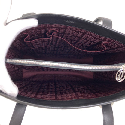 CARTIER Cabochon Tote Bag Leather Ladies [Used]