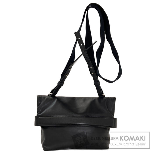 BOTTEGA VENETA logo Shoulder Bag Leather Ladies [Used]