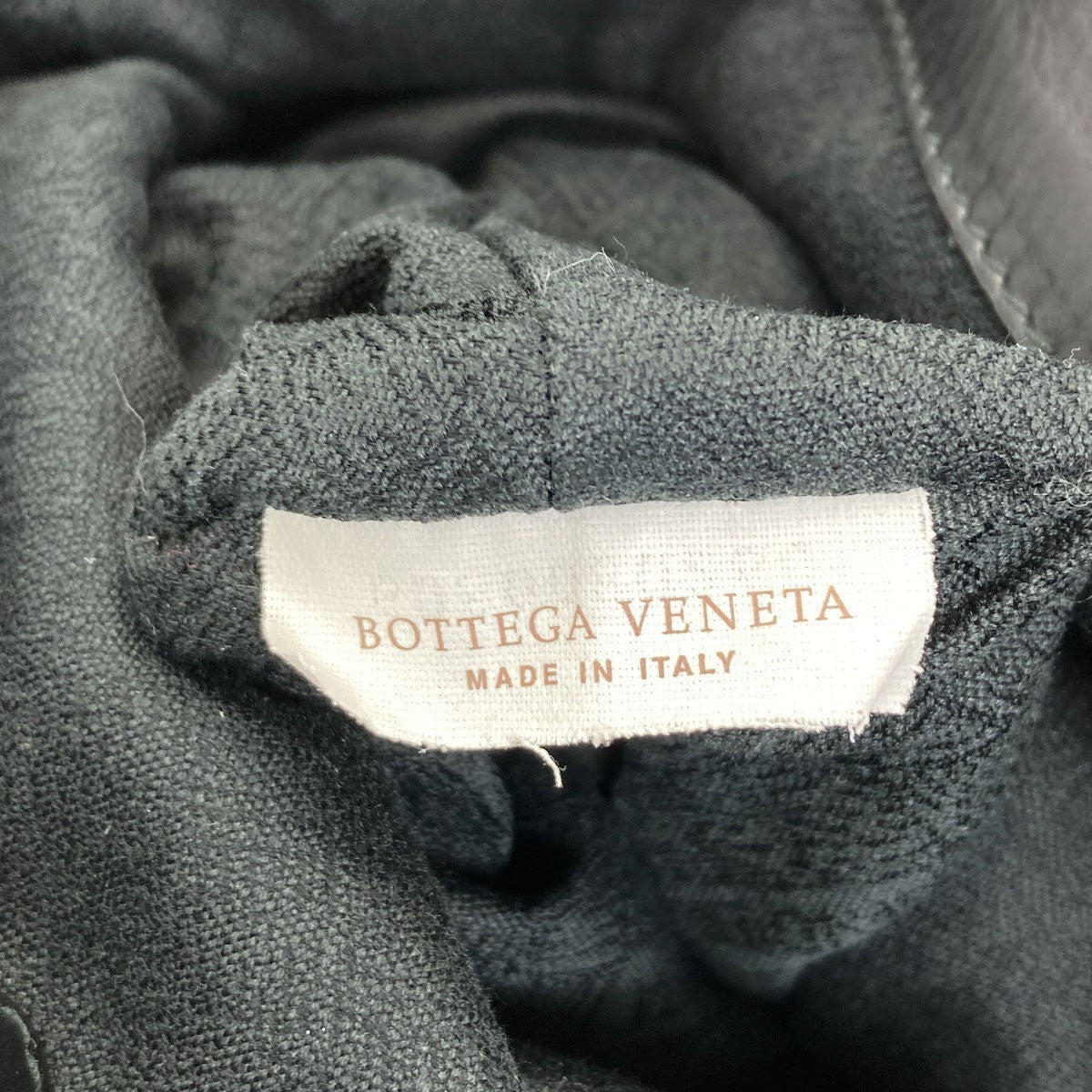 BOTTEGA VENETA logo Shoulder Bag Leather Ladies [Used]