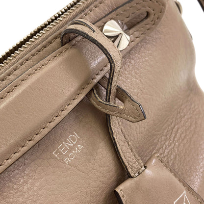 FENDI BY THE WAY Mini Monster 2WAY Handbag Calf Ladies [Used]