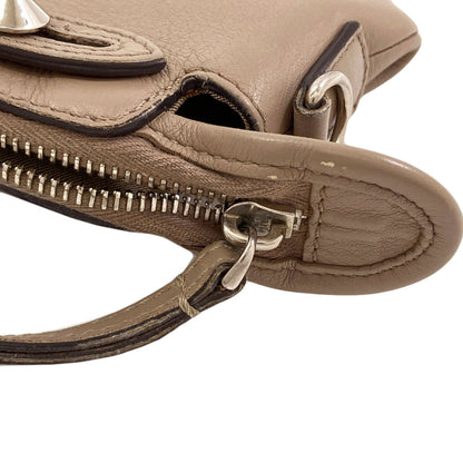FENDI BY THE WAY Mini Monster 2WAY Handbag Calf Ladies [Used]